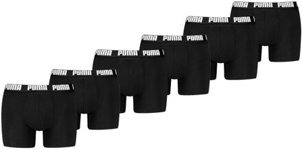 PUMA Boxershorts Everyday Basic 6-pack Black / Black-L Black/Black - L