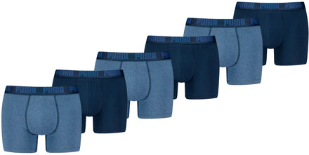 PUMA Boxershorts Everyday Basic 6-pack Denim-XXL - XXL