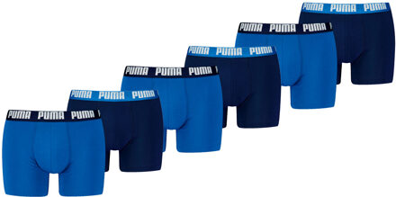 PUMA Boxershorts Everyday Basic 6-pack True Blue-XXL - XXL