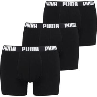 PUMA Boxershorts Everyday Black 3-pack-L Zwart - L