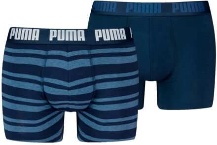 PUMA Boxershorts Everyday Heritage Stripe 2-pack Denim-XL - XL