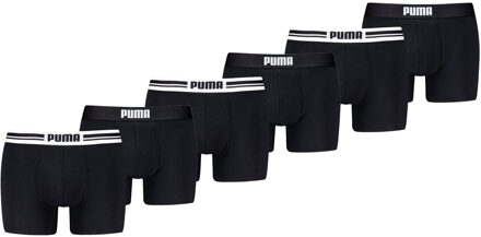 PUMA Boxershorts Everyday Placed Logo 6-pack Black / Black-XL - XL