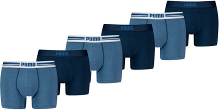 PUMA Boxershorts Everyday Placed Logo 6-pack Denim-L