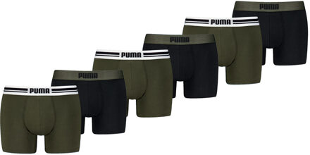 PUMA Boxershorts Everyday Placed Logo 6-pack Forest Night-L
