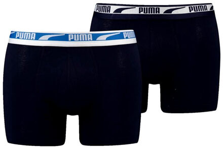 PUMA Boxershorts Multi Logo 2-pack Peacoat-S
