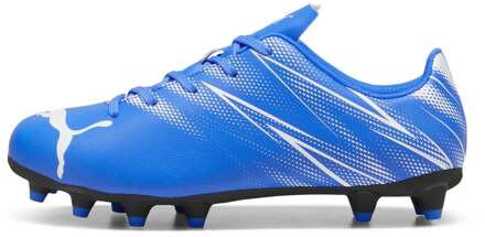 PUMA Boy's Puma Juniors Attacanto FG/AG Football Boots in Blue Blauw