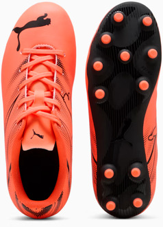 PUMA Boy's Puma Juniors Attacanto FG/AG Football Boots in Red Rood - EU 28 / UK 10