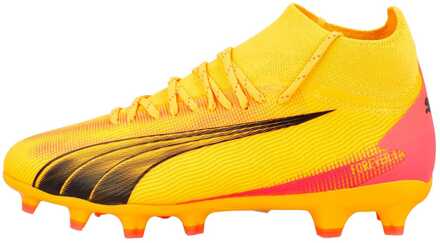 PUMA Boy's Puma Juniors Ultra Pro FG/AG Football Boots in Orange Oranje