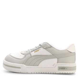 PUMA Boy's Puma Pro Classic AC Trainers in White Grey - maat EU 22 / UK 5 Wit