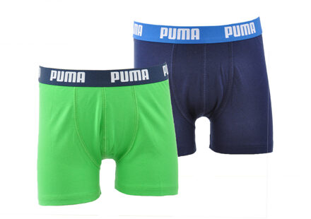 PUMA Boys Basic Boxer 2 Pack - Kids Ondergoed Multi - 128