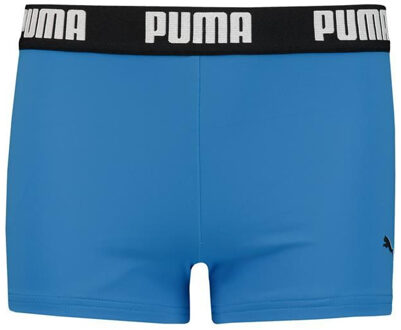 PUMA boys logo swim trunk - Blauw - 116