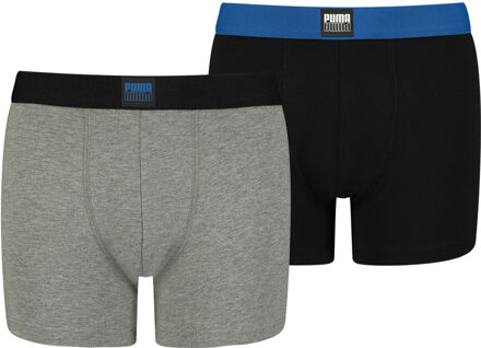 PUMA Boys Placed Logo Boxer - Ondergoed Jongens Multi - 122 - 128