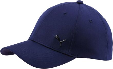 PUMA Cap - Puma Logo Metaal - Volwassenen - Blauw