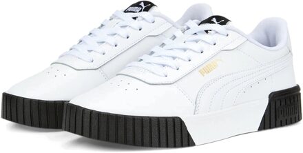 PUMA Carina 2.0 Sneakers Dames wit - zwart - 40