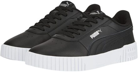 PUMA Carina 2.0 Sneakers Dames zwart - zilver - 37 1/2