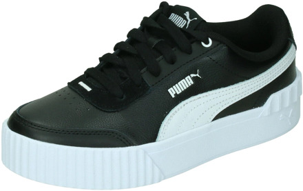 PUMA Carina Lift Dames Sneakers - Puma Black-Puma White - Maat 39