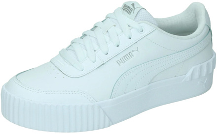 PUMA Carina LIft TW Sneakers Dames - Puma White-Puma White - Maat 38