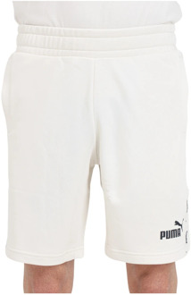 PUMA Casual Shorts Puma , Beige , Heren - M,S