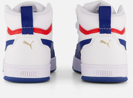 PUMA Caven 2.0 Mid Sneakers wit Imitatieleer - 28,29,30,31