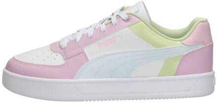 PUMA Caven 2.0 Sneakers wit Imitatieleer - 36,37,38,39