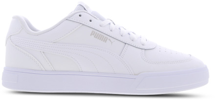 PUMA Caven Heren Sneakers - Puma White-Puma White - Maat 42