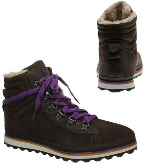 PUMA City Sneeuwlaarzen Unisex Ortholite Ski Veterschoenen Bruin 354215 02 D37