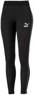 PUMA Classics Rib Legging Casual Zwart Strak - Dames - XS