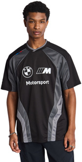 PUMA Classics T-shirts Heren - Zwart - Maat M - Poly Jersey Black