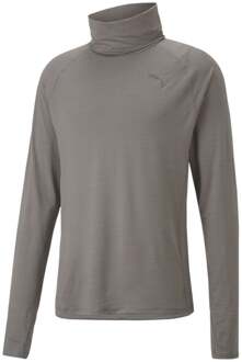 PUMA Cloudspun High Neck Longsleeve Heren-Grijs - M