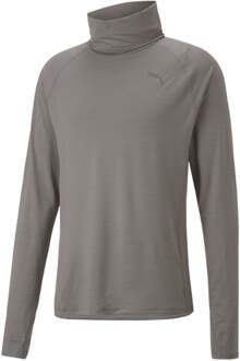 PUMA Cloudspun High Neck Longsleeve Heren-Grijs - S,M,L,XL,XXL