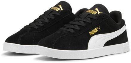 PUMA Club II Sneakers Junior zwart - wit - 38 1/2