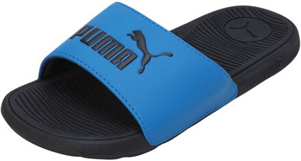 PUMA Cool Cat 2.0 Badslippers Junior blauw - zwart - 37