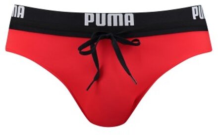 PUMA Core Enjoy Classic Swim Brief * Actie * Rood - Small,Medium,Large,X-Large