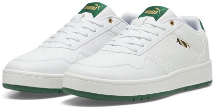 PUMA Court Classic Sneakers Heren wit - groen - 44 1/2