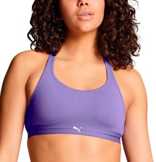 PUMA Crossback Padded Sporty Top * Actie * Lila,Zwart,Rood,Geel - X-Small,Small,Medium,Large,X-Large