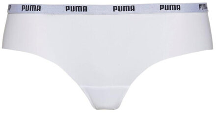 PUMA Dames brazilian briefs (set van 2) - maat XS Wit