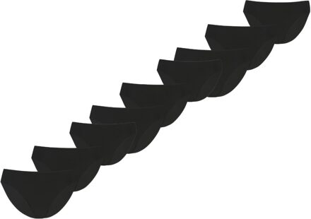 PUMA Dames Briefs 9-pack Zwart-S - S