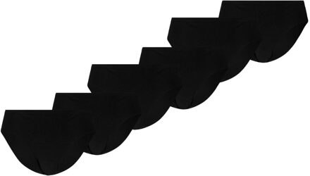 PUMA Dames Briefs Invisible Cotton 6-pack Zwart-S - S