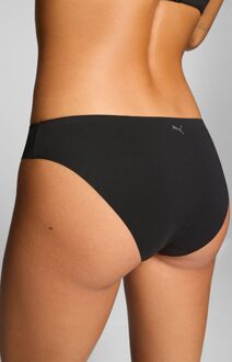 PUMA Dames Briefs Microfiber 2-pack Zwart-L - L