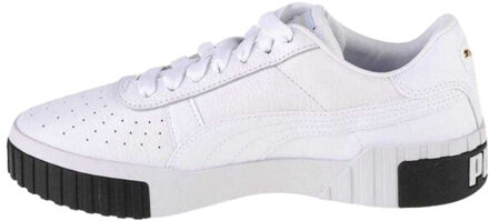 PUMA Dames cali logo trainers - maat 36 Wit