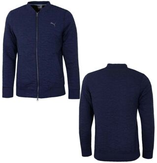 PUMA Dames Camo Winter Bomber Jacket Blauw