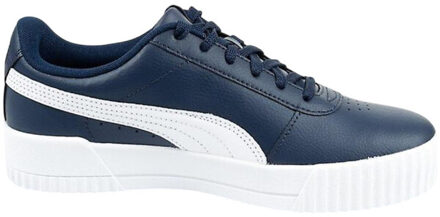 PUMA Dames carina leren trainers Blauw - 38