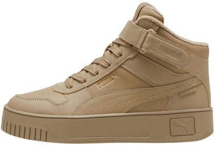 PUMA Dames carina street mid cut trainers Beige - 37
