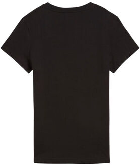 PUMA Dames ess no.1 logo t-shirt Zwart - M