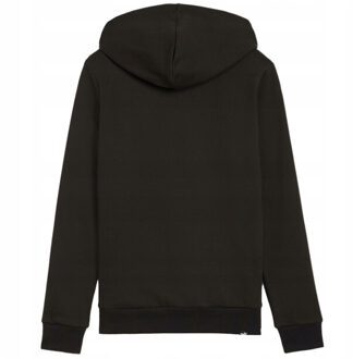 PUMA Dames ess+ lab logo fleece hoodie Zwart - M