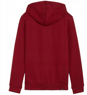 PUMA Dames ess+ logo hoodie Rood - M