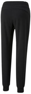 PUMA Dames ess+ metallic joggingbroek - maat XL Zwart