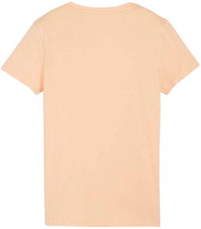 PUMA Dames ess+ summer daze t-shirt - maat L Oranje