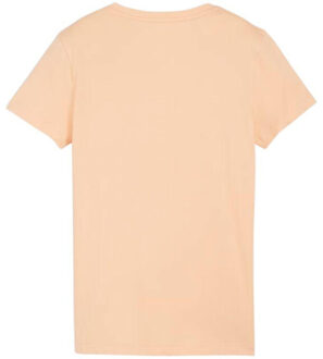 PUMA Dames ess+ summer daze t-shirt - maat L Oranje