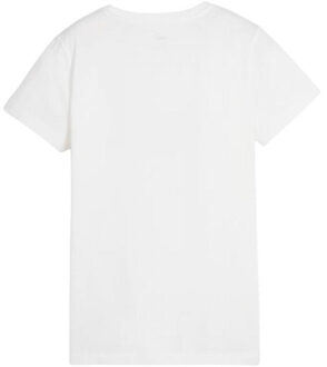 PUMA Dames ess+ summer daze t-shirt - maat L Wit